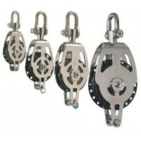High Load - Single Block with Becket & Adjustable Swivel Shackle 